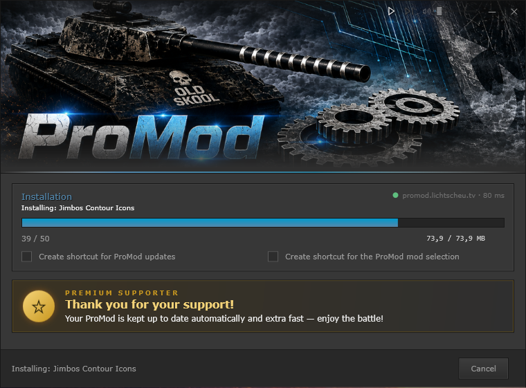 ProMod – Die ProMod Installation
